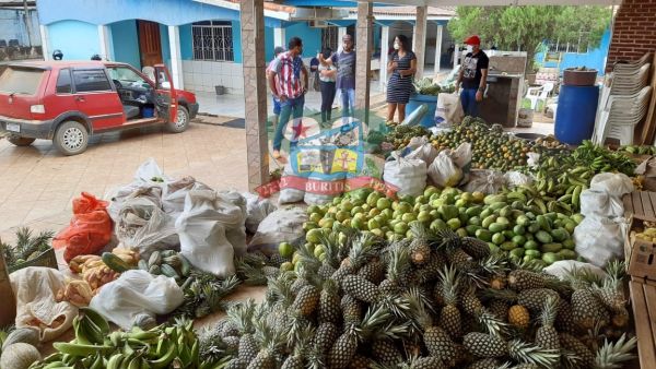 Prefeitura de Buritis através do CRAS, distribui alimentos do Programa de Aquisição de Alimentos